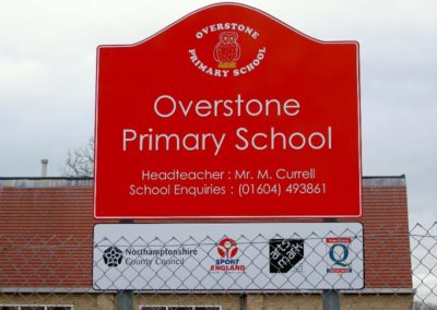Overstone Primary School - School and College Signage from Signarama UK